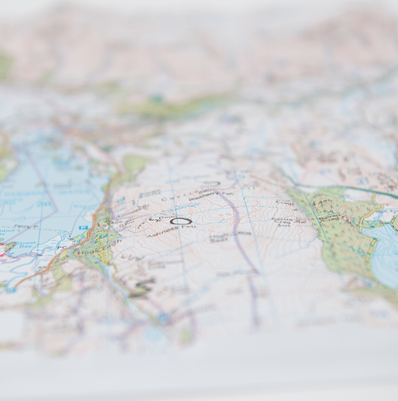 Dorrigo 3D A4 Keswick Relief Map -1